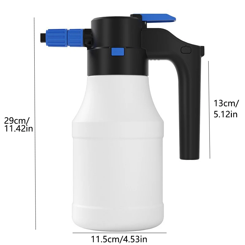 

Электрический распылитель пены 15л, насос высокого давления для мойки автомобилей, перезаряжаемый пенопластер, инструмент для автоматической детализации, чистка автомобиля, дома