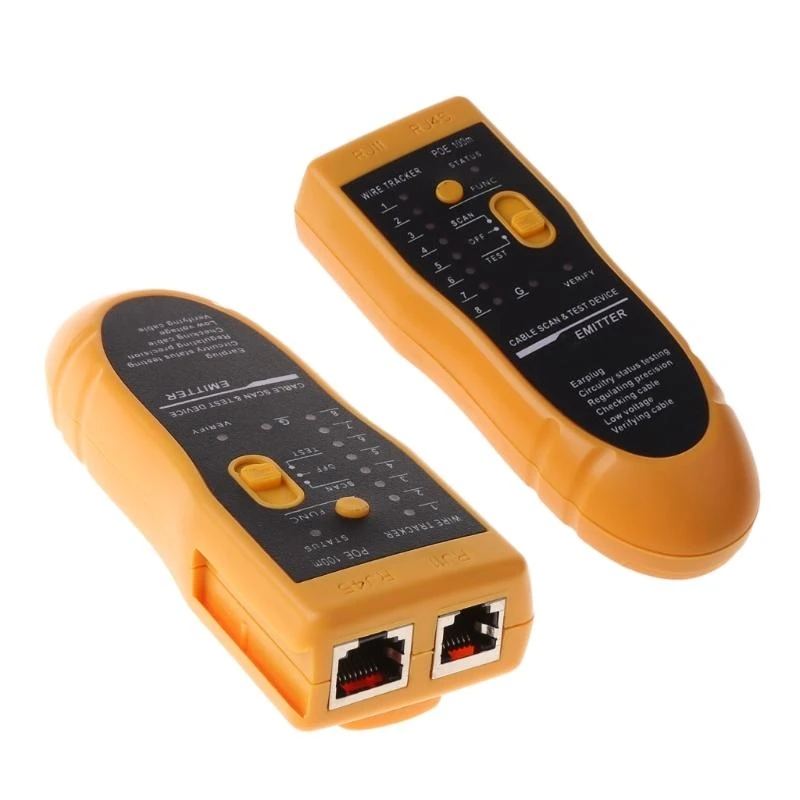 

LAN Cable Tester for Cat5 Cat6 RJ45 UTP STP Detector Line Finder