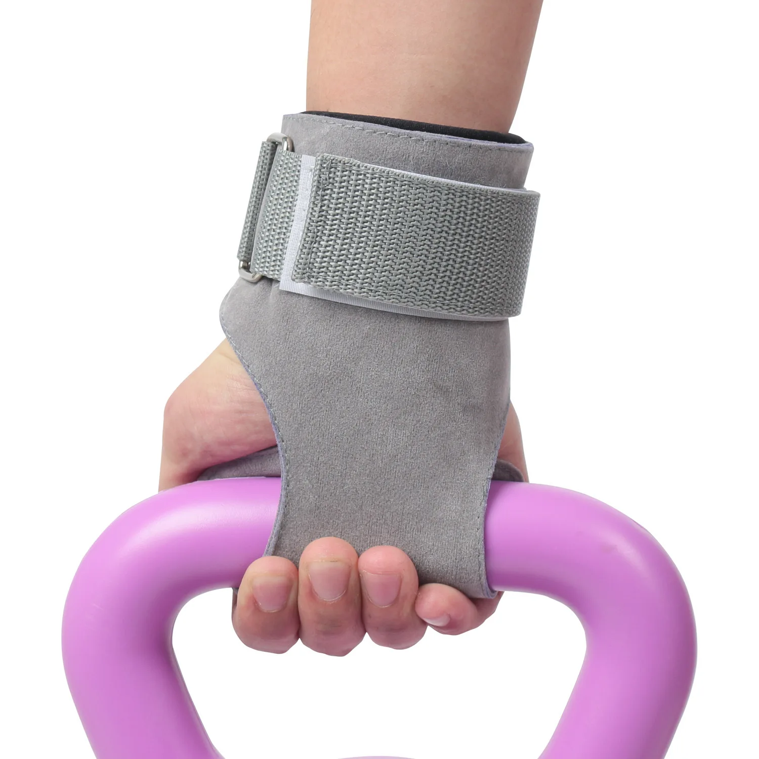 1 Pair Weight Lifting Gym Gloves Wrist Straps Crossfit Fitness Dumbbell Barbell Musculation Workout Palm Band Gym Equipment