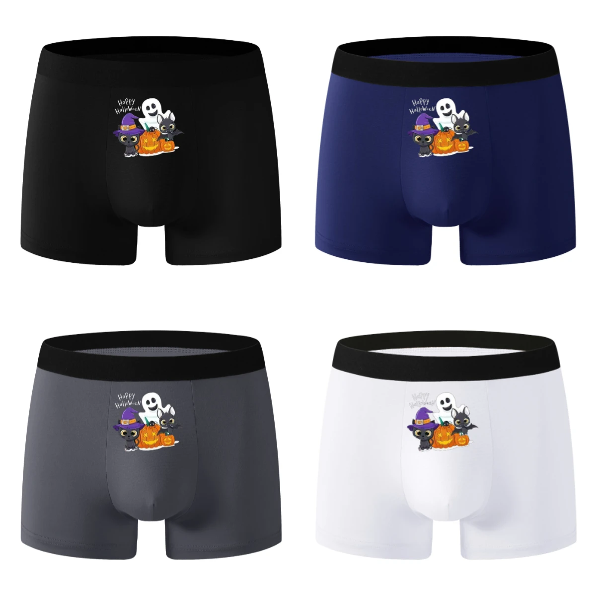 

2/4 шт. новые облегающие боксеры - это musthave для мужчин, черное нижнее белье на лето 2025 года – это удобно. Высокое качество.