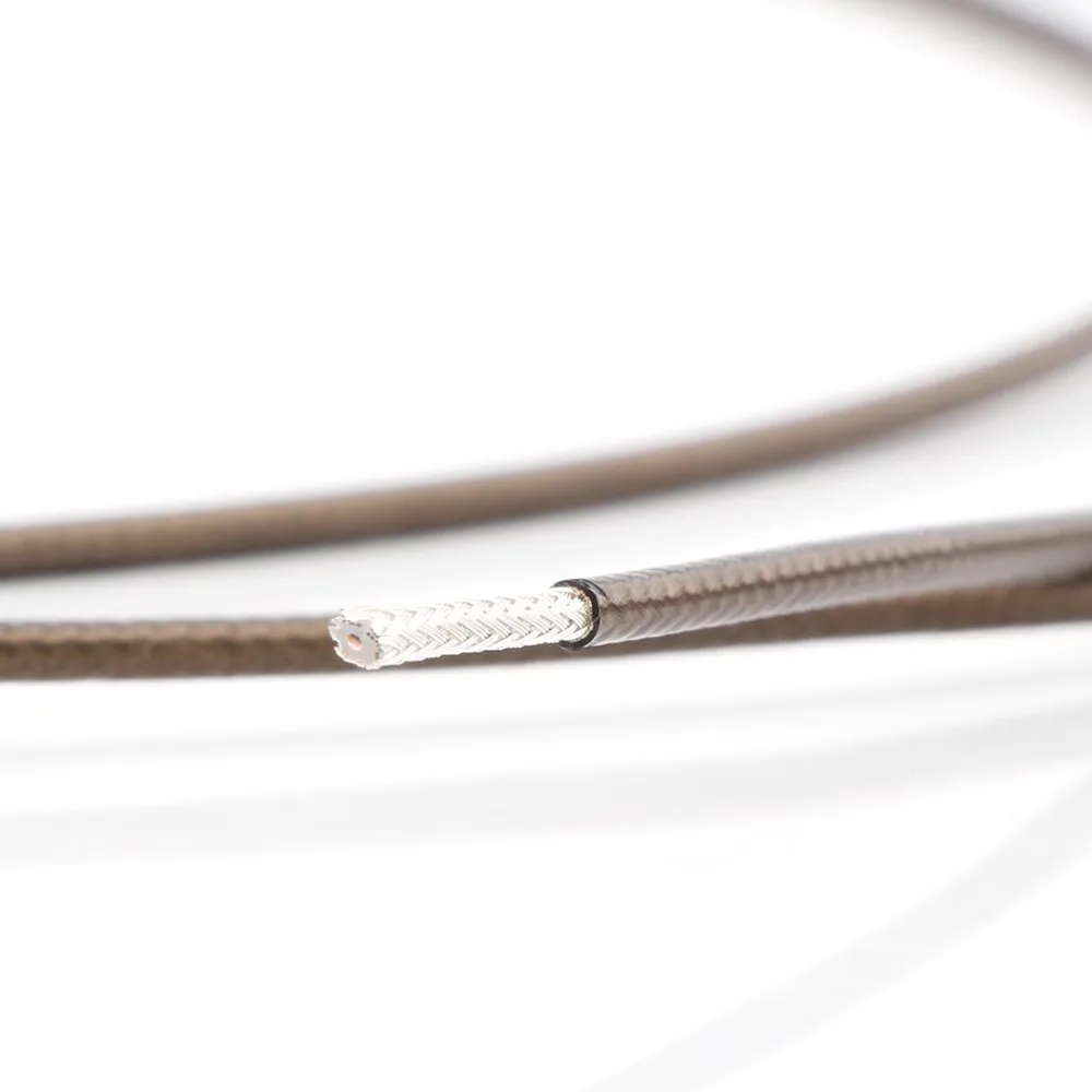 7N OFC медный посеребренный кабель для наушников «сделай сам», соединительный кабель, экран, динамик, аудиосигнальный кабель, оптовый кабель