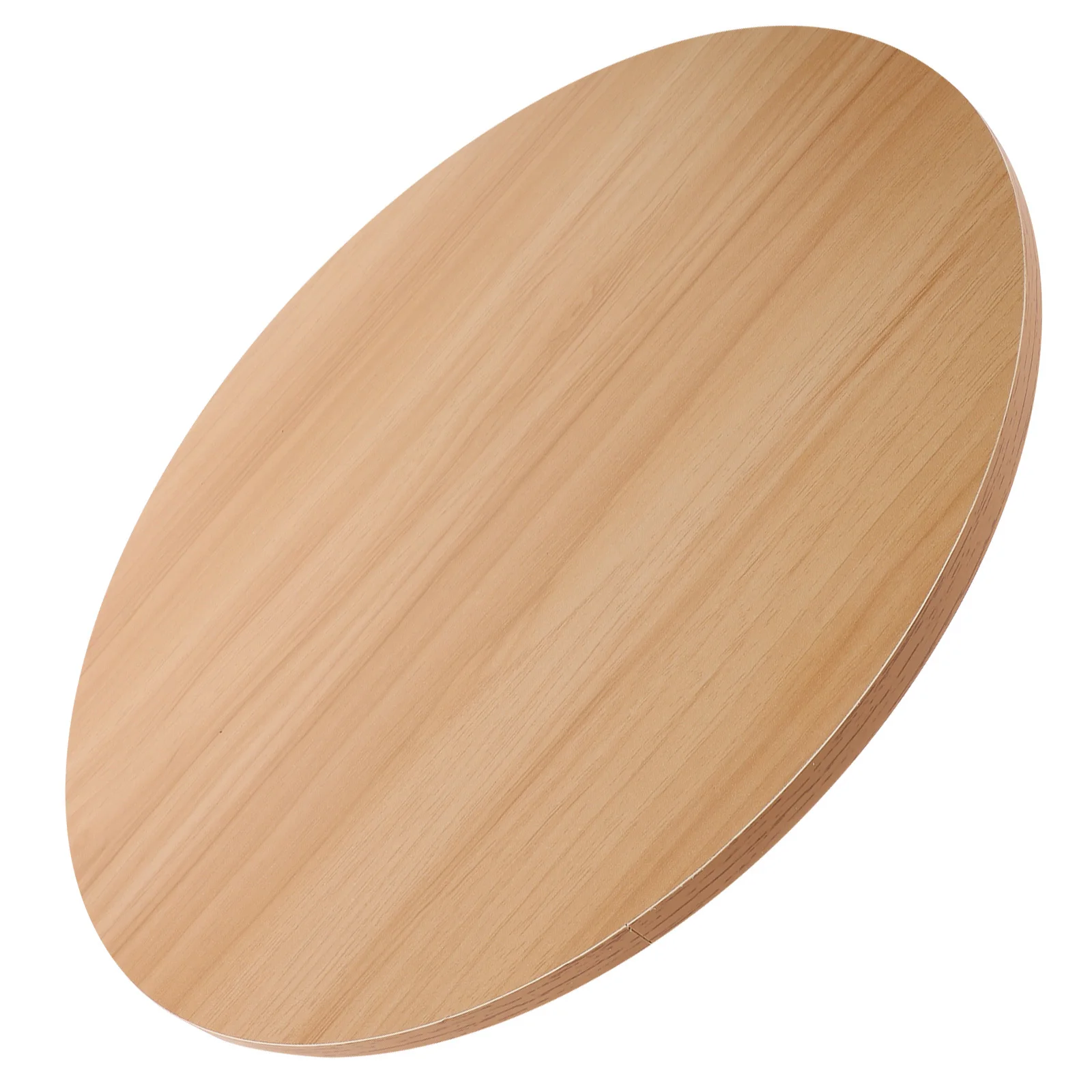 

Solid Wood Thick Round Table Grain Desktop Replacement Coffee Dining Home Office Countertop Thick Table Desktop