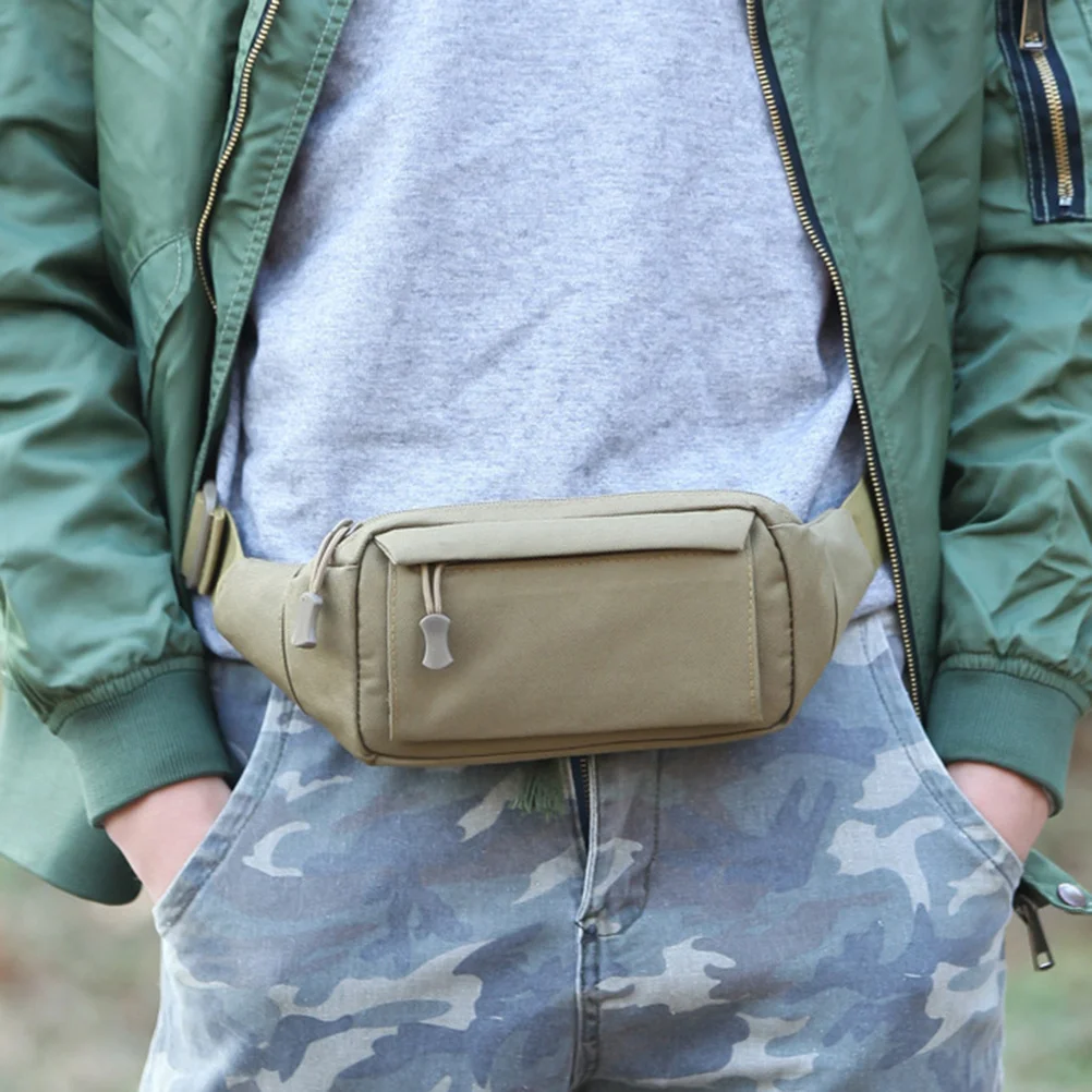 Waterproof Phone Pouch Fanny Pack for Men Adjustable Outdoor Sports Casual Bag Multifunctional Waist Pack Hiking Running Travel