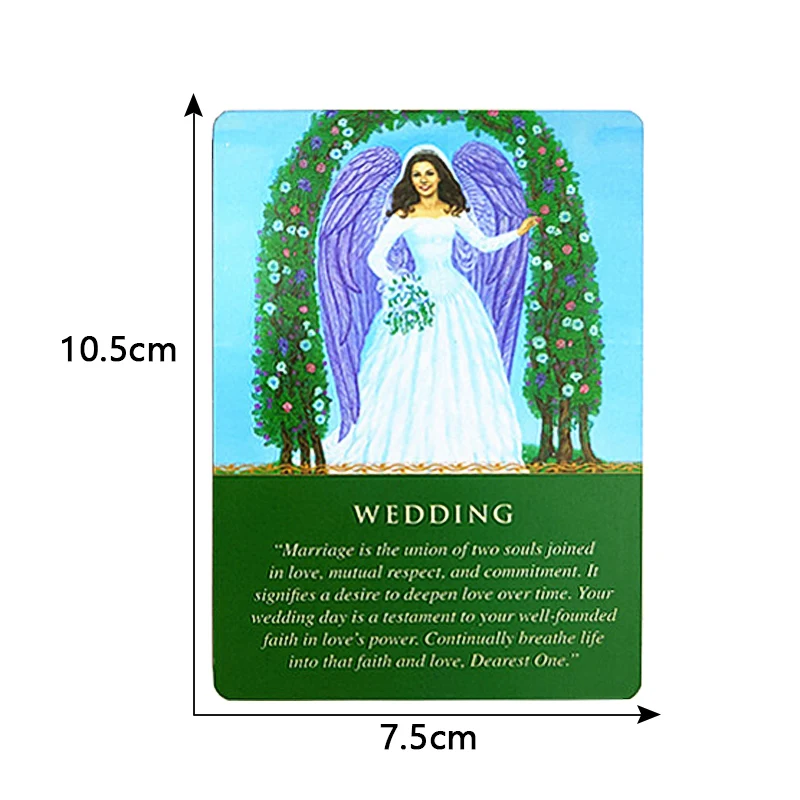 Daily Guidance From Your Angels Oracle Cards English Edition Life Mood Prediction Divination Cards Spiritual Comfort Cards