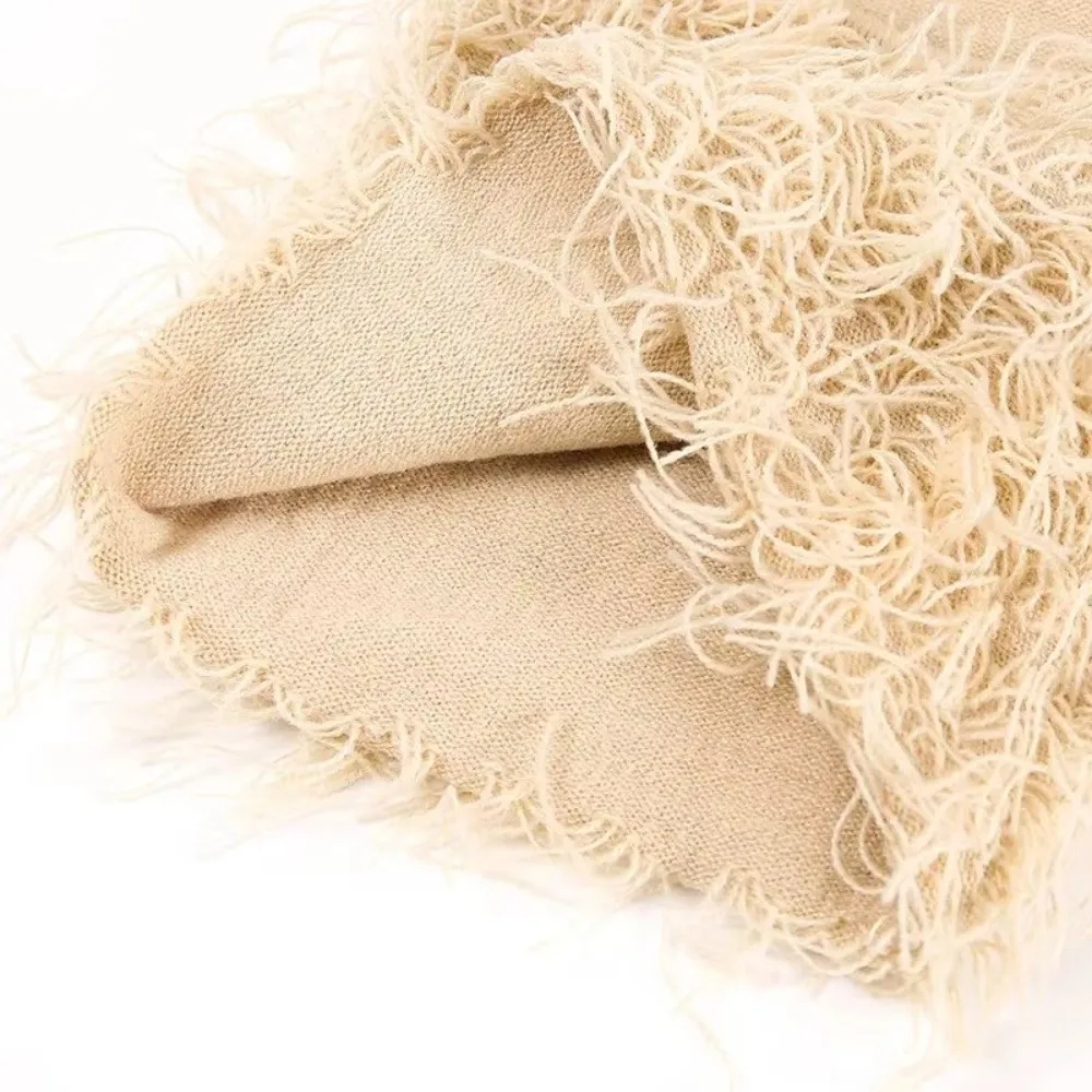 Multi-Purpose Knitted Ski Mask Warm Windproof Winter Balaclava Solid Color Neck Hat Unisex