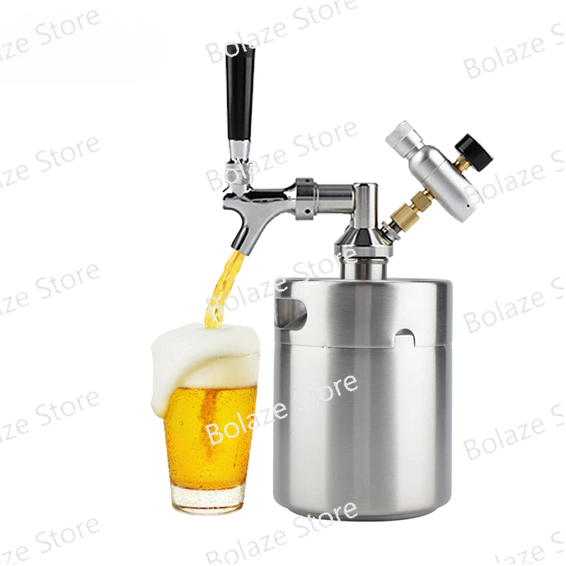 Brewery Craft Beer Growler Keg Mini Keg Beer 2L with Empty Beer Kegs for Sale