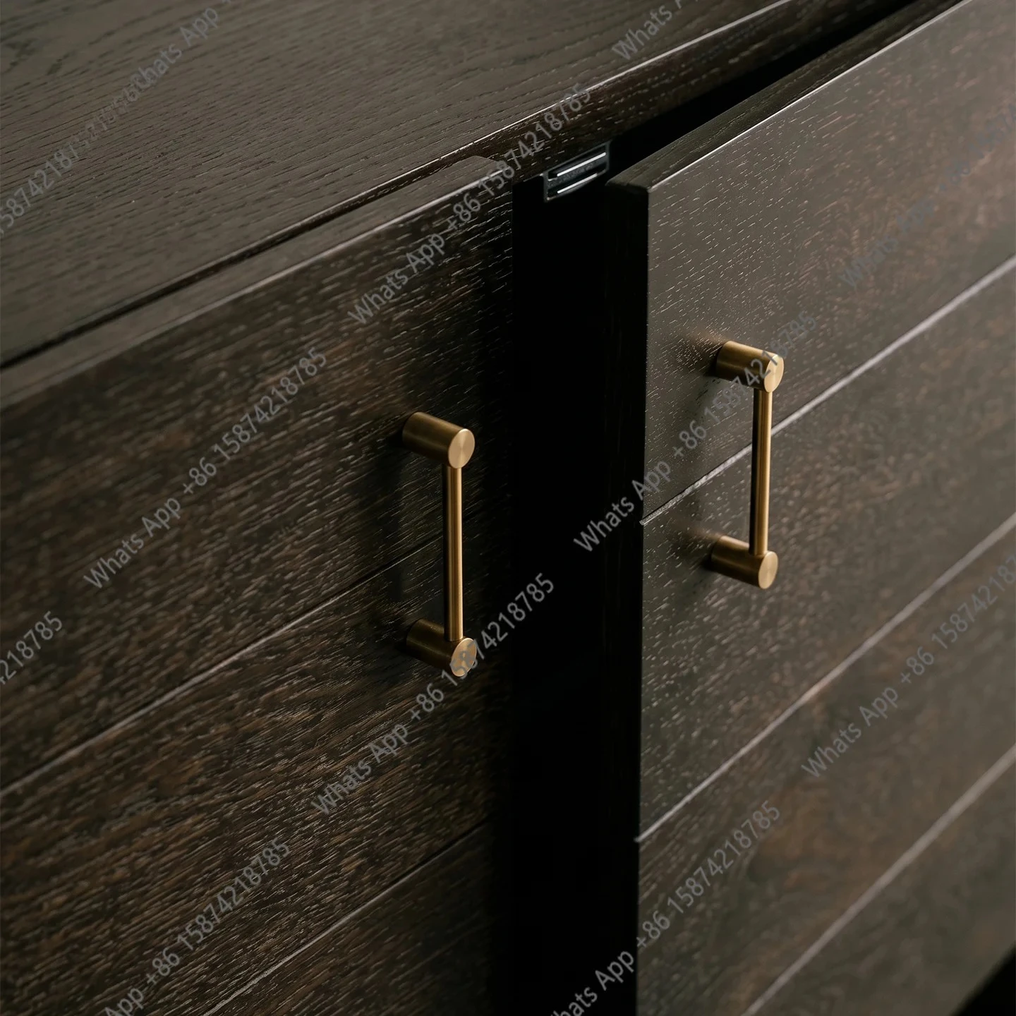 Zx Imported Furniture, Nordic Expression Dining Side Cabinet, High TV Cabinet, Entrance Cabinet, Solid Wood TV Cabinet