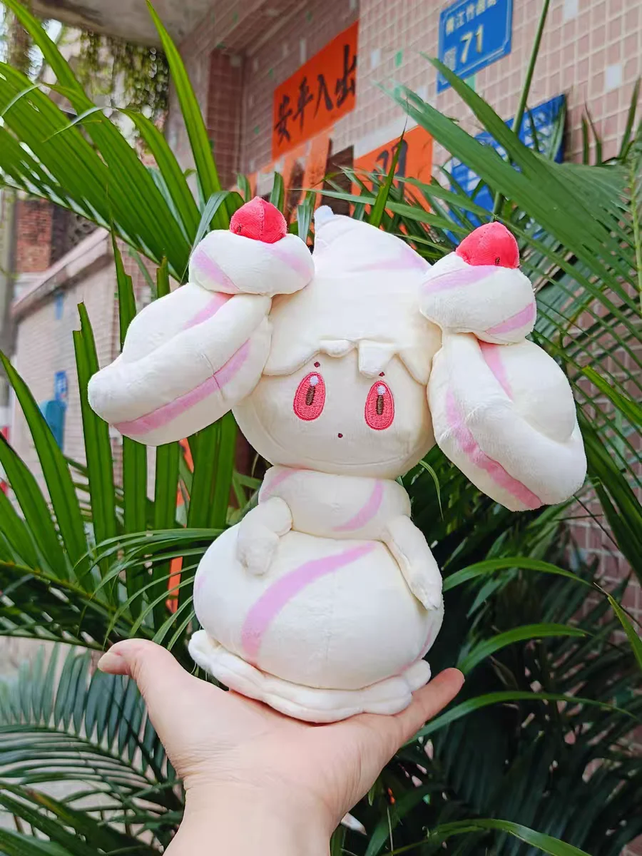 Original Pokemon Center Two forms Alcremie Plush Dolls Soft Stuffed Toy Gifts For Children