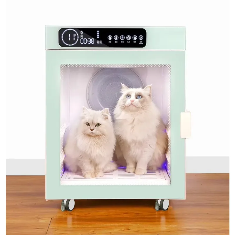 2026 Luxury Smart Automatic Pet Dryer Box Large Capacity Efficient Hair Dryer Temperature Control New Sustainable for Cats