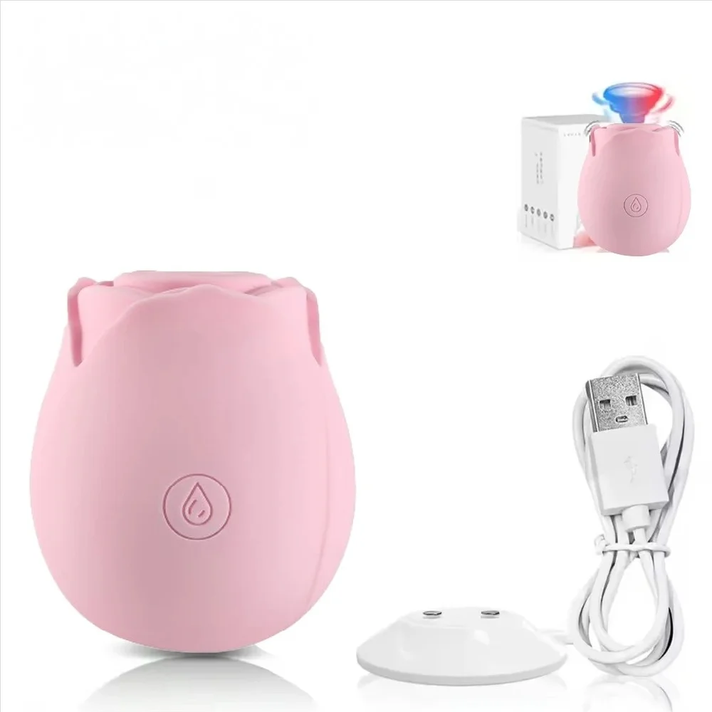 Powerful Sucking Vibrator for Women Vacuum Clitoris Stimulator Female Oral Nipple Clit Sucker Vibrating Adults Sex Rose Toys 18+ view 6