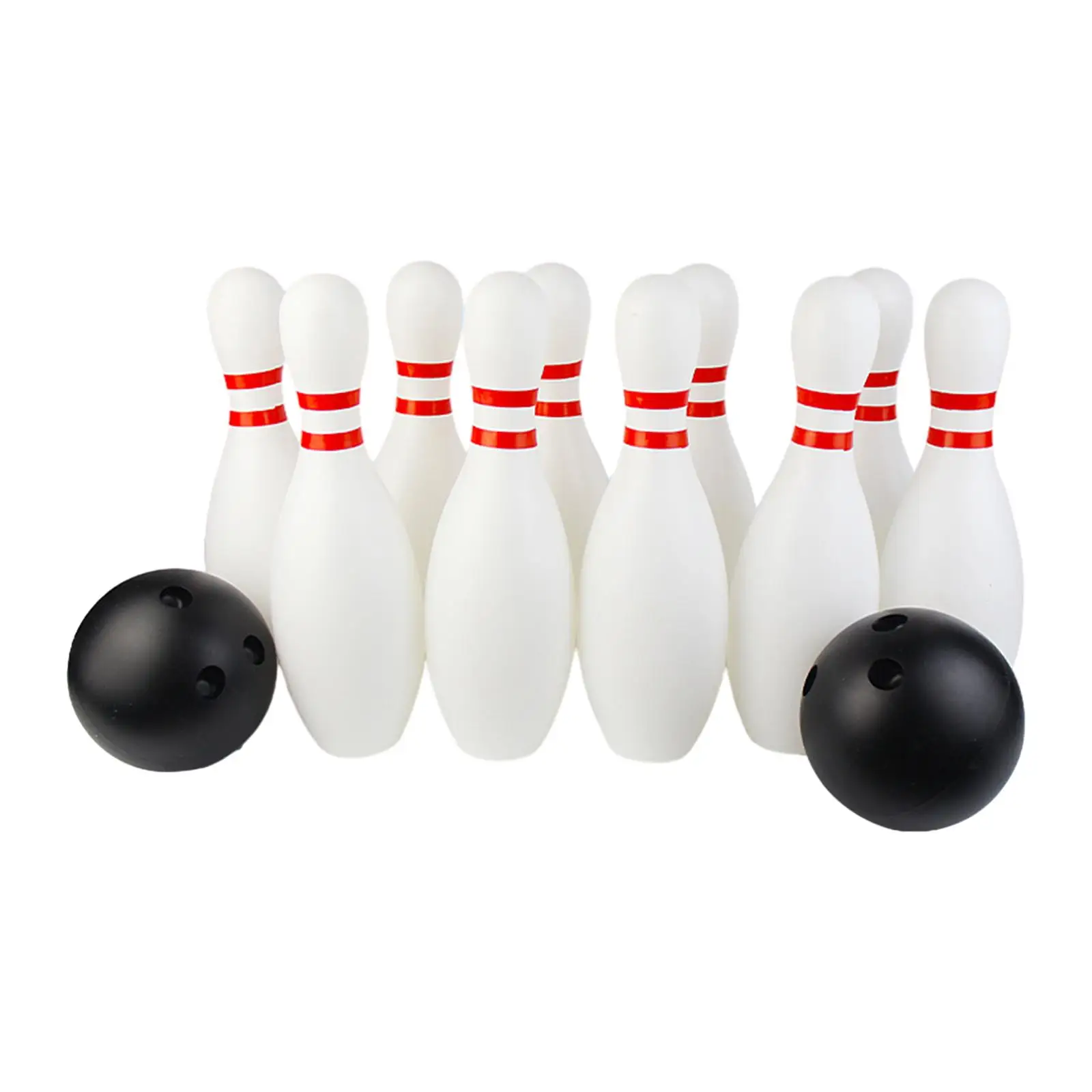 Kids Bowling Set Outdoor Game Motorische Vaardigheden 10 Pin en 2 Ballen Educatief voor Leeftijden 3 4 5 Kinderen Verjaardagscadeautjes Feestartikelen