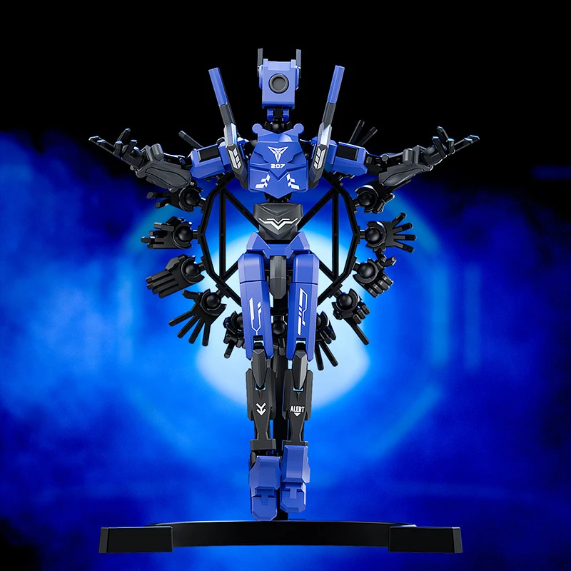 Mecha T13 Action Figure Model Titan 13 Action Dummy Lucky 13 Action Figure 3D Printed Multi-Jointed Moveable Nova Toys