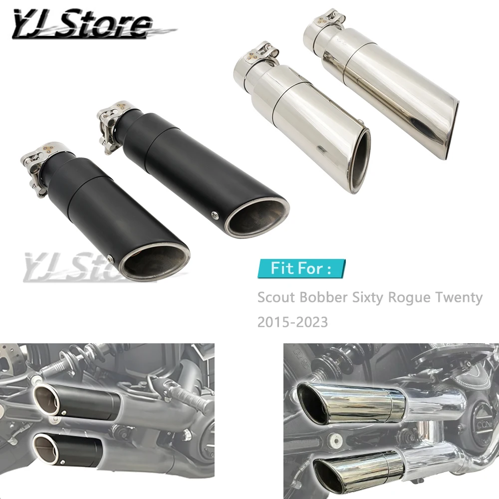 

Подходит для Indian Scout Bobber 60 Rogue 20th 2015-2023, скользящая выхлопная система Shorty GP, глушители с глушителем DB Killer