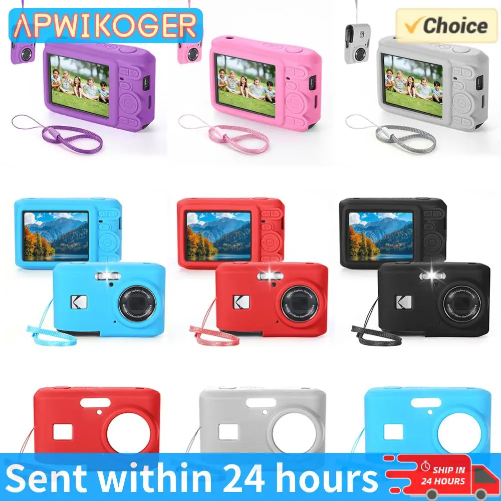 Funda para cámara digital kodak PIXPRO FZ45 con cordón, funda ligera para cámara, resistente al desgaste, funda protectora para cámara de viaje al aire libre