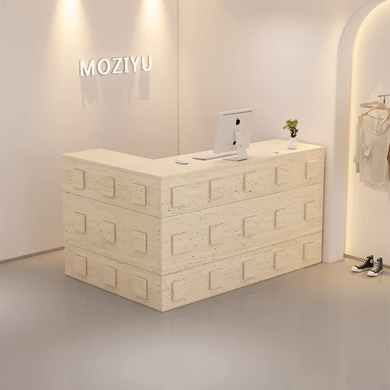 

Customized.Antique Style Reception Desk for Hotel Home or Women's Clothing Store Hair Salon Beauty Salon Front Desk Corner Furni