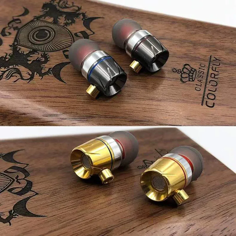 HIFI MMCX In Ear Monitor HeadSet Cable Replaceable 10mm Large Sound Generating Unit  Earphone Headphone Sport Game Earbuds