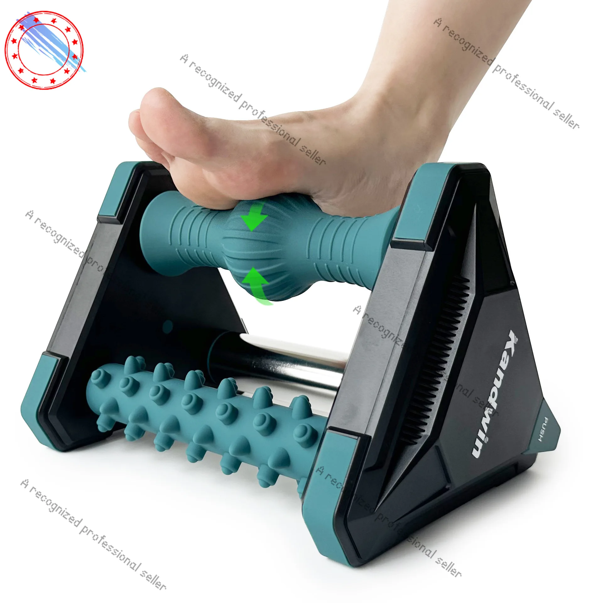 

Kandwin Foot Massager Ice Compress to Relieve Foot Fascia Foot Pain Heel Pain 3-in-1 Massage