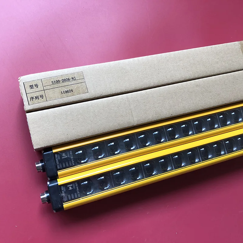 Original And Genuine Shanghai SENSORC Letter Cable Safety Grating S100-2026-NJ Safety Light Curtain False One Penalty Ten