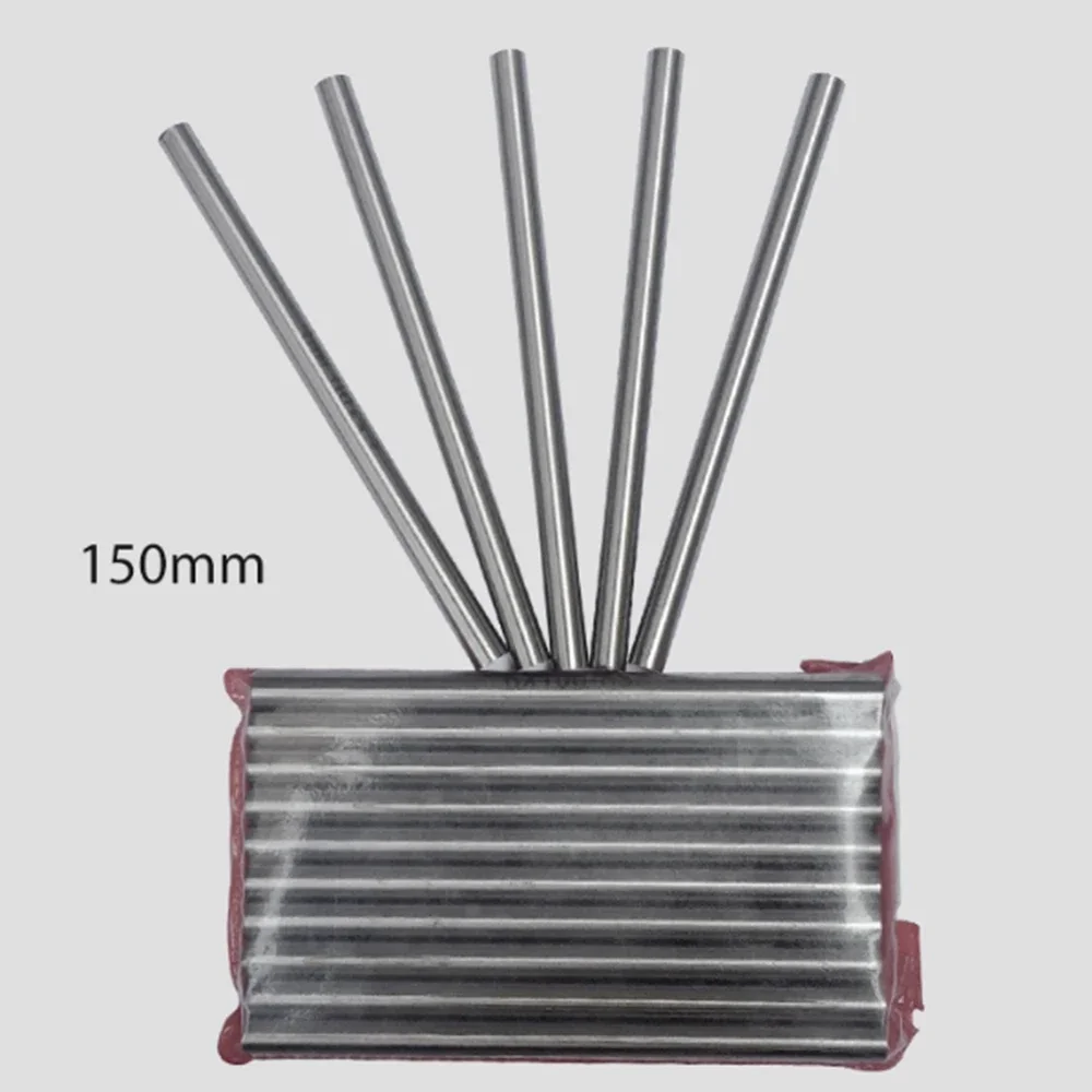 100/150/200mm Long Diameter 3.1/4/4.1/5/5.1/6/6.1/7/8/9/10/11-20mm HSS High Speed Steel Solid Round Rod Lathe Bar Stock 2pcs