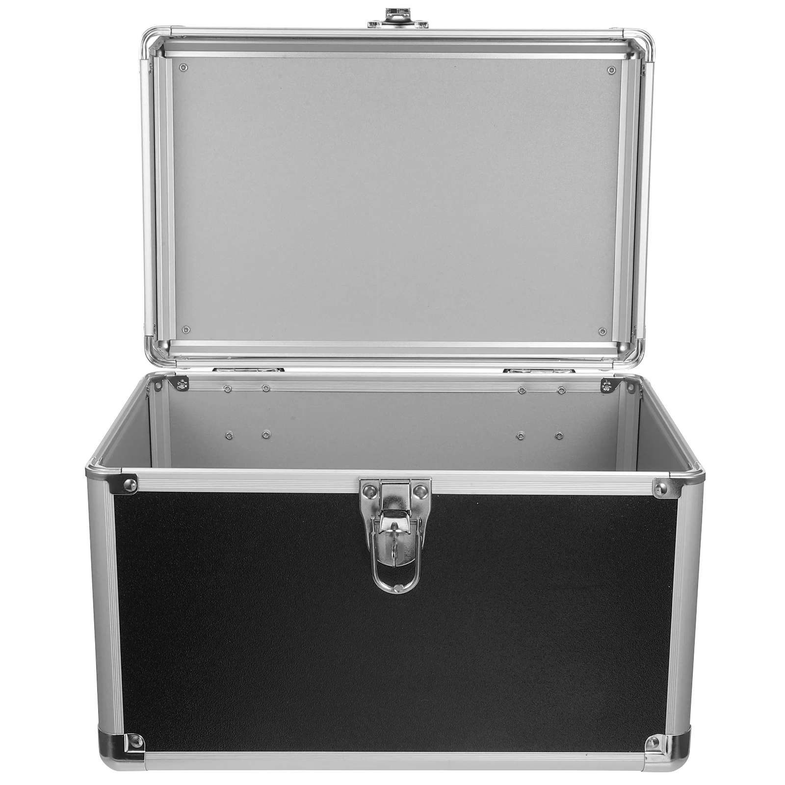 

Aluminum Alloy Tool Box Lightweight Hard Case With Ergonomic Handle Impact Resistant For Tools Instruments Storage
