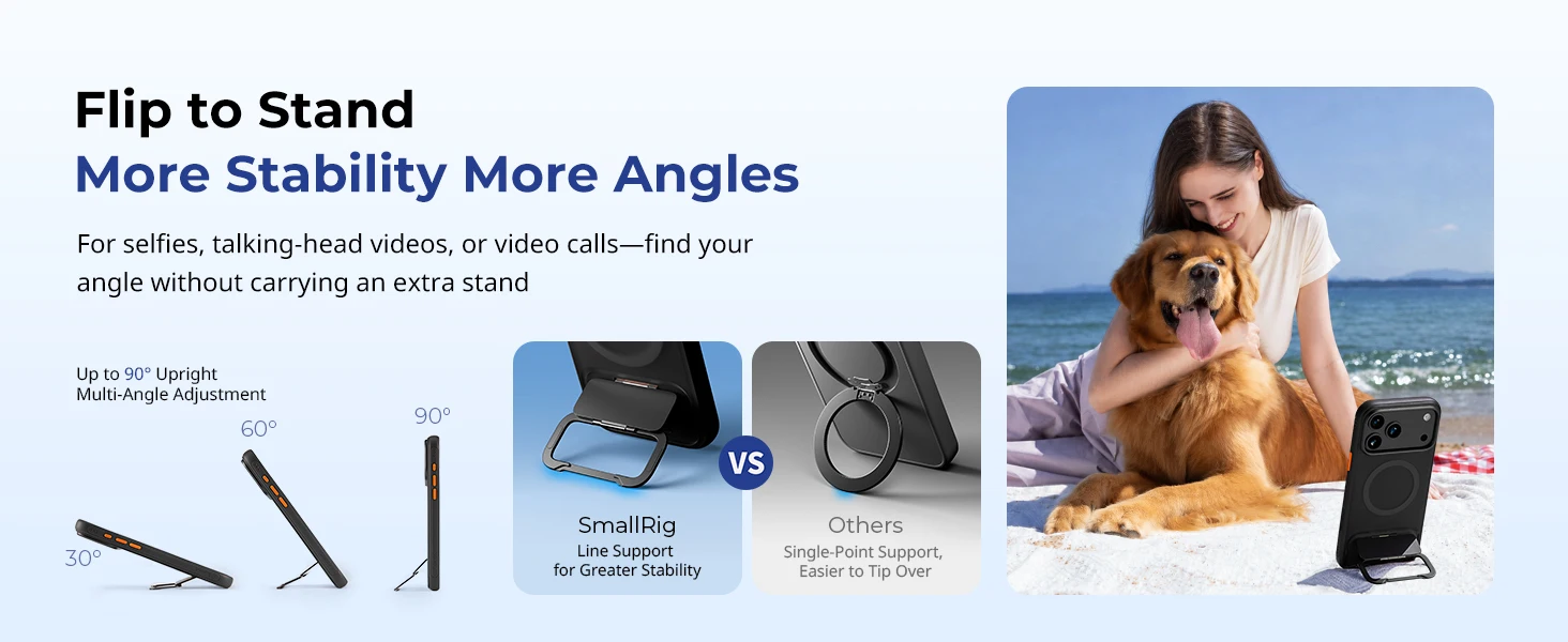 SmallRig 18 Pro / Pro Max FlipLoop Hülle für iPhone 18 Pro / Pro Max Smartphone-Fotografiehülle für iPhone 17 Pro / Pro Max 6588 – Detail 5