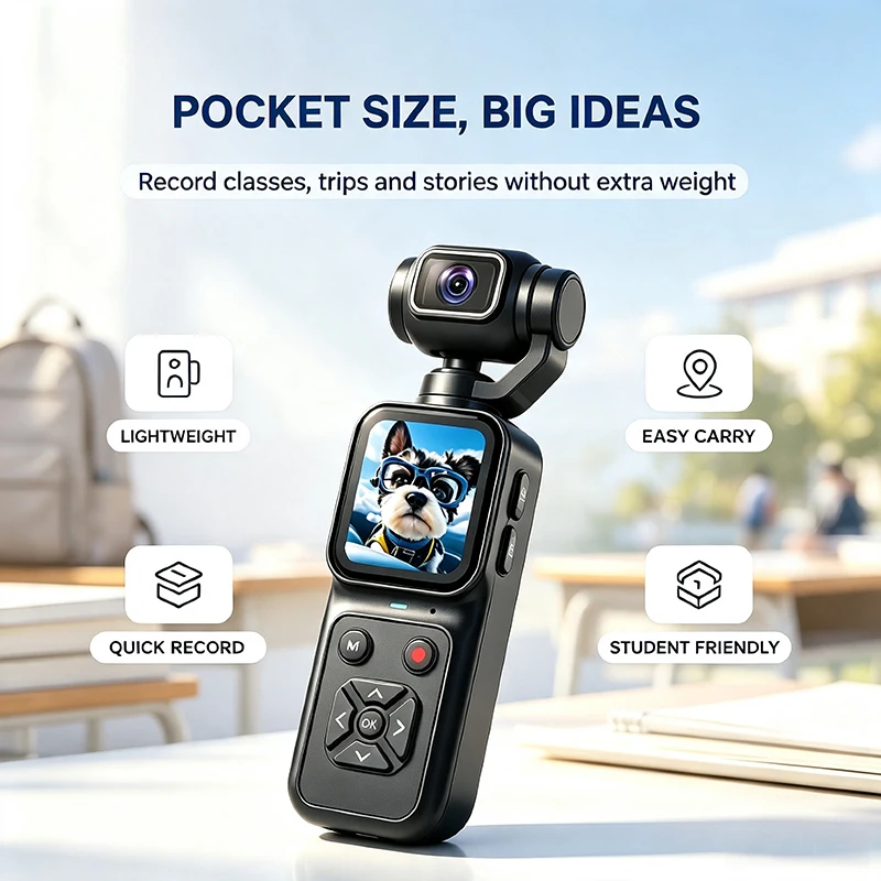 Pokcet Vlog Camera for Beginners