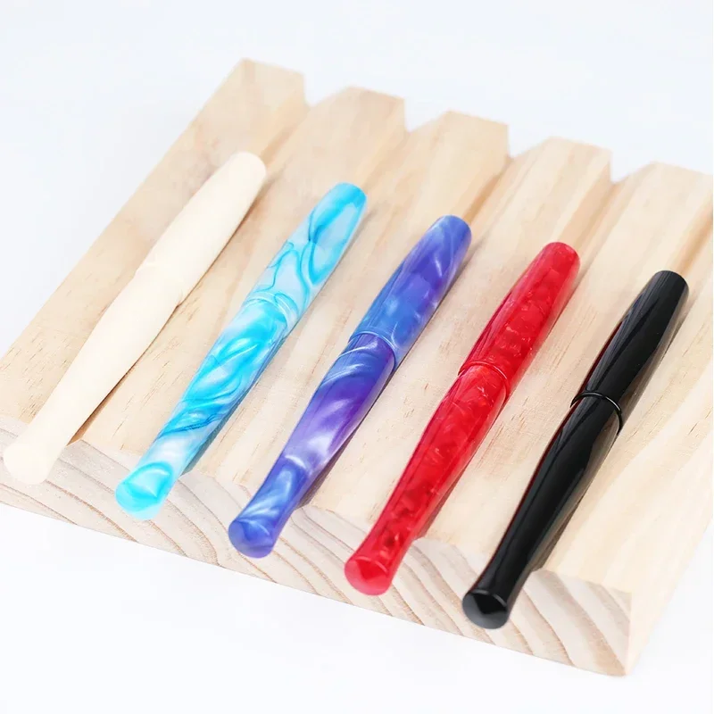 Original Penbbs 323 Calligraphy Pen  Acrylic Color Adult Gift Box Flow F EF M Nib Transparent  Cute
