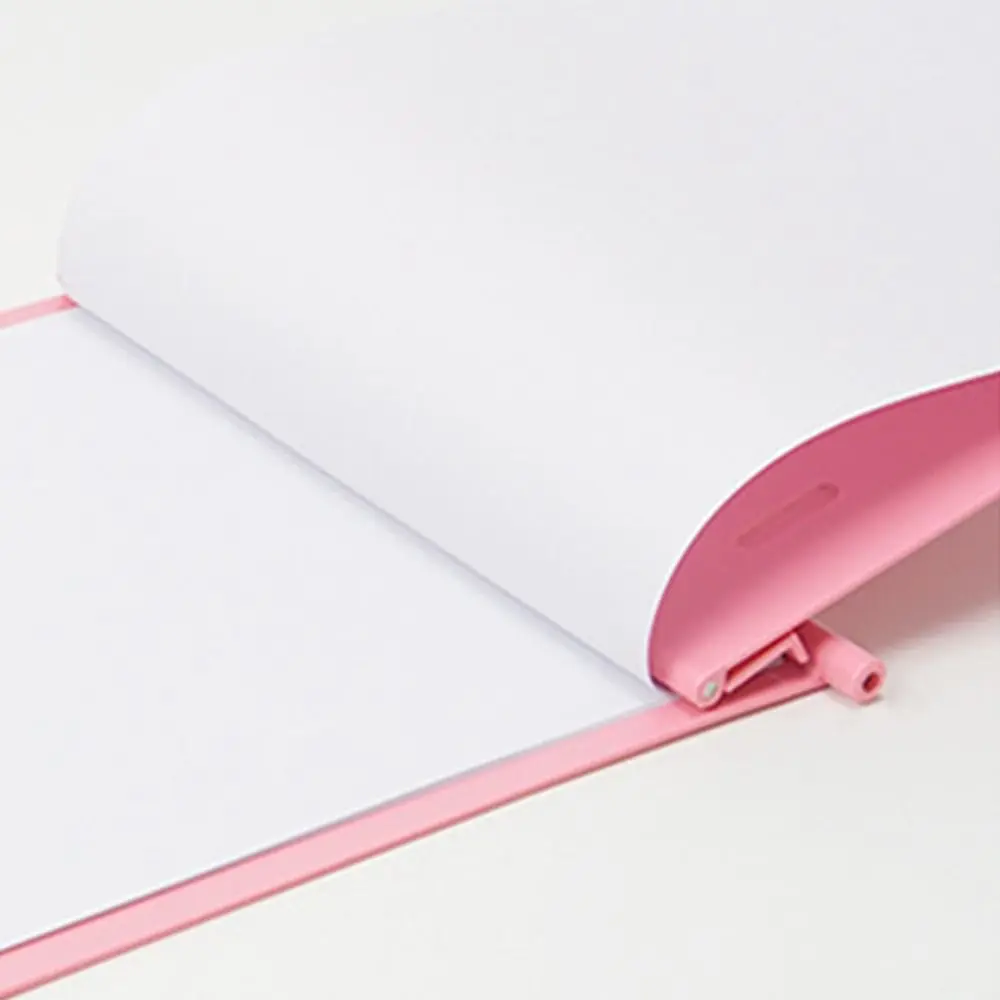 Waterproof ABS Patient Folder Colorful Lightweight Folding File Folder Practical Clip Plate Clipboard Folder Office Supplies