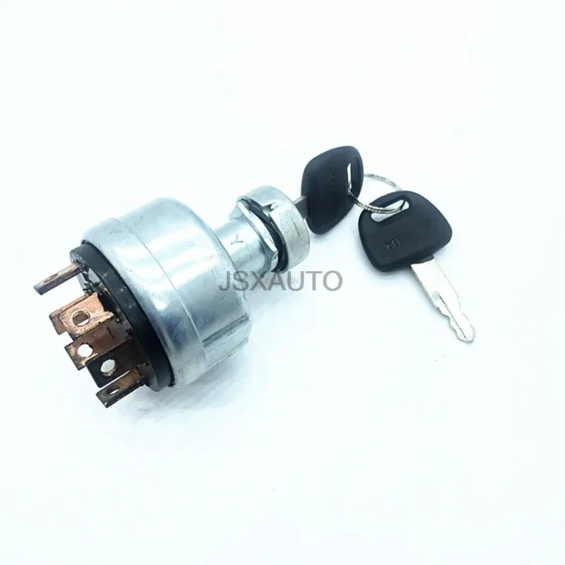 

Для HITACHI EX200-1, переключатель зажигания EX200-2 EX200-5, переключатель блокировки зажигания стартера, 6-проводной экскаватор