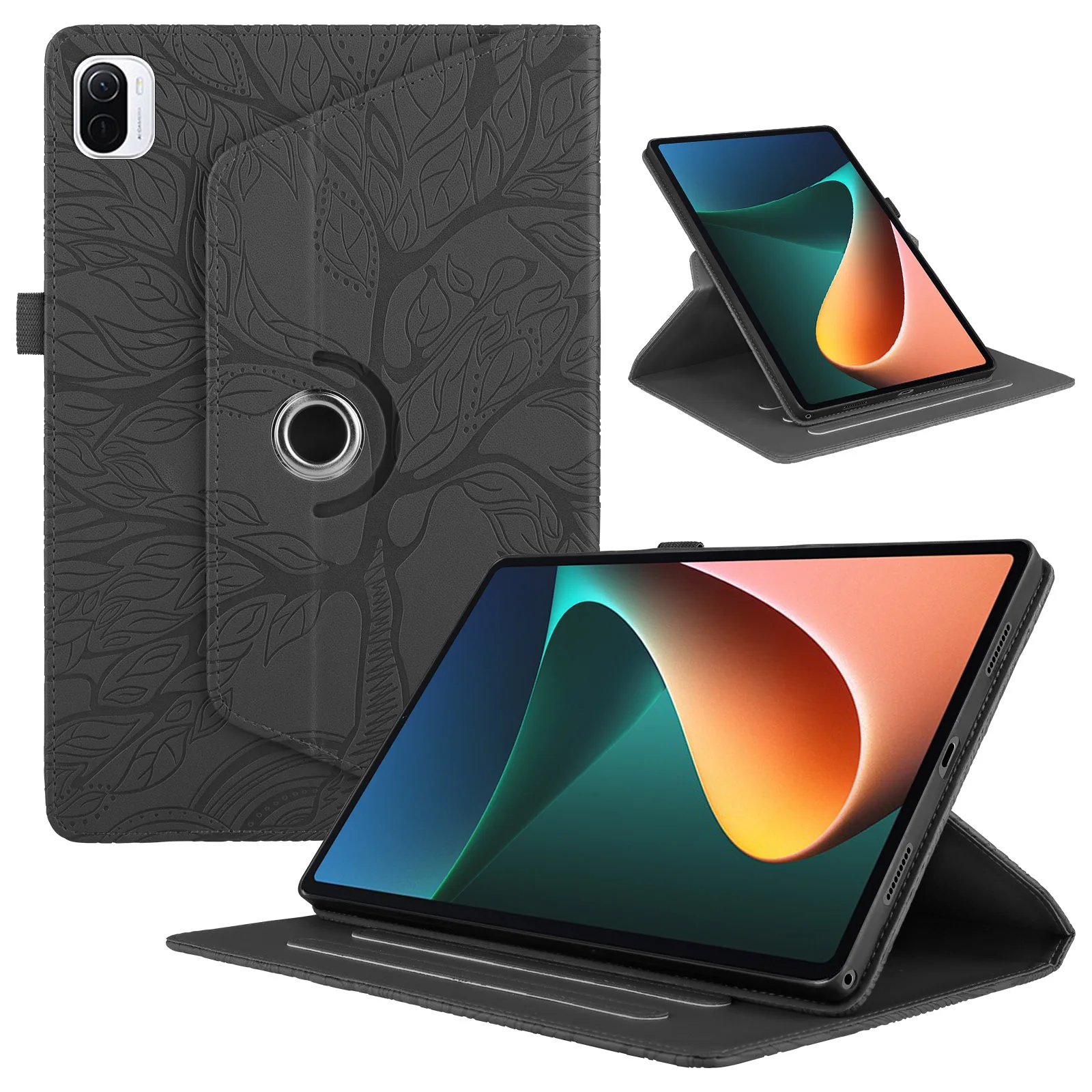 360 Degree Tree Case  For Xiaomi Pad 5 Pro 11 5G 11 inch 2021 Case Soft TPU Cover For Xiaomi Pad 5 MiPad 5 11 inch Case