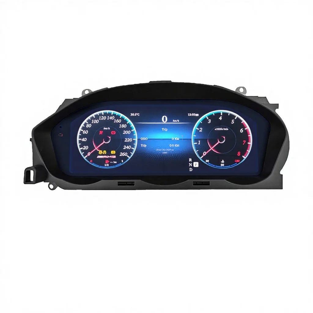 For    C-Class W204 2011-2014 12.3-Inch New LCD Instrument Cluster with All-in-one Navigation Device