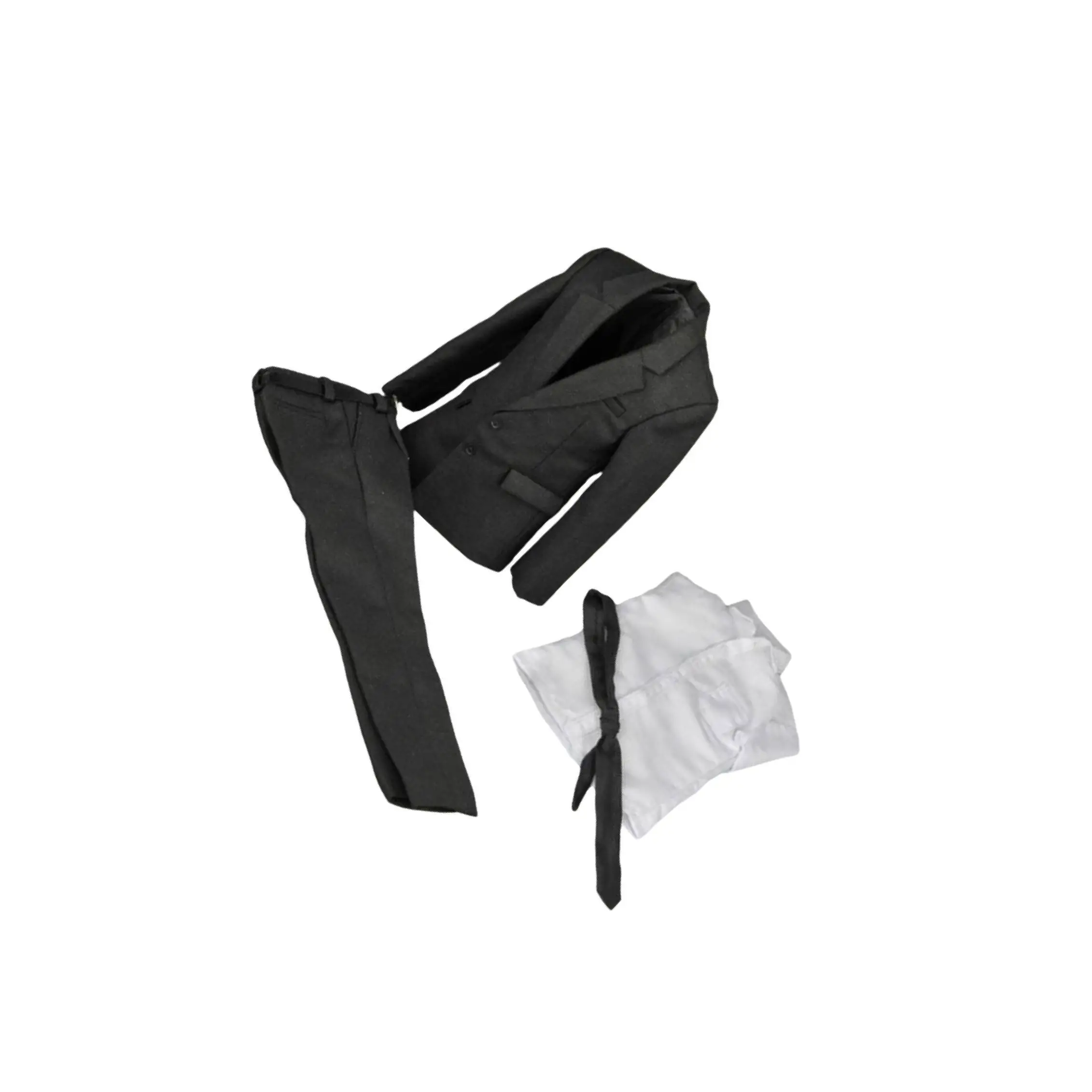 Ropa masculina a escala 1/6, traje, chaqueta, camisa, pantalón para cuerpo de figura de 12 pulgadas