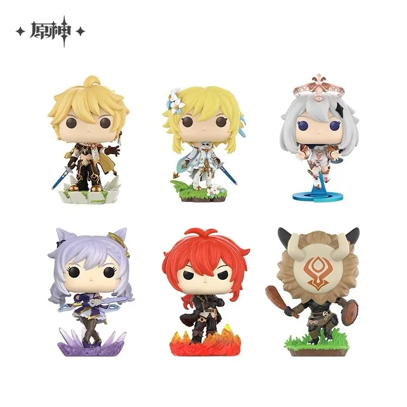 

Pop Asia Genshin Impact Collaboration Figure — Keqing, Hilichurl, Paimon & Primogem Blind Box Doll, Collectible & Trendy Toy
