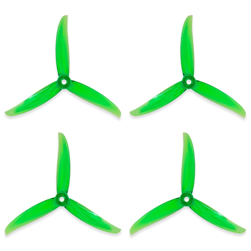 Gemfan Vanover 5136 5.1X3.6X3 3-Blade PC Propeller for FPV Freestyle Quadcopter Racing Drone 5inch Props DIY Parts