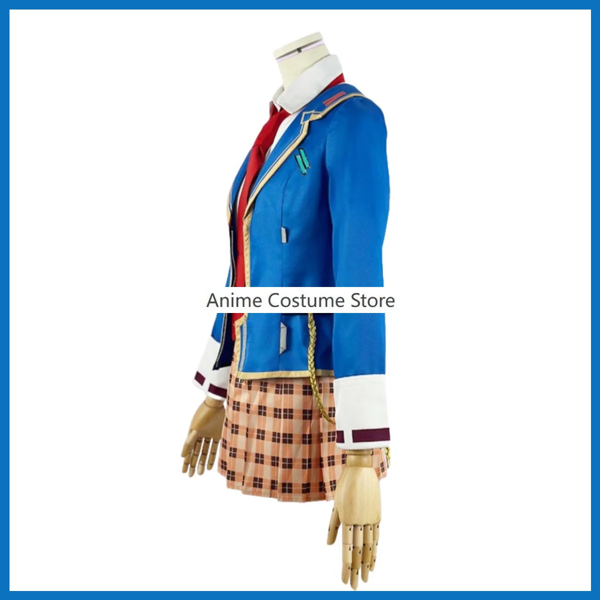 Anime Game Heaven Burns Red Kayamori Ruka Cosplay Costume parrucca giapponese JK uniformi scolastiche gonna cappotto donna Lovely Campus Suit