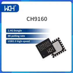 10Pcs/Lot CH9160 8K polling rate 2.4G keboard and mouse Dongle