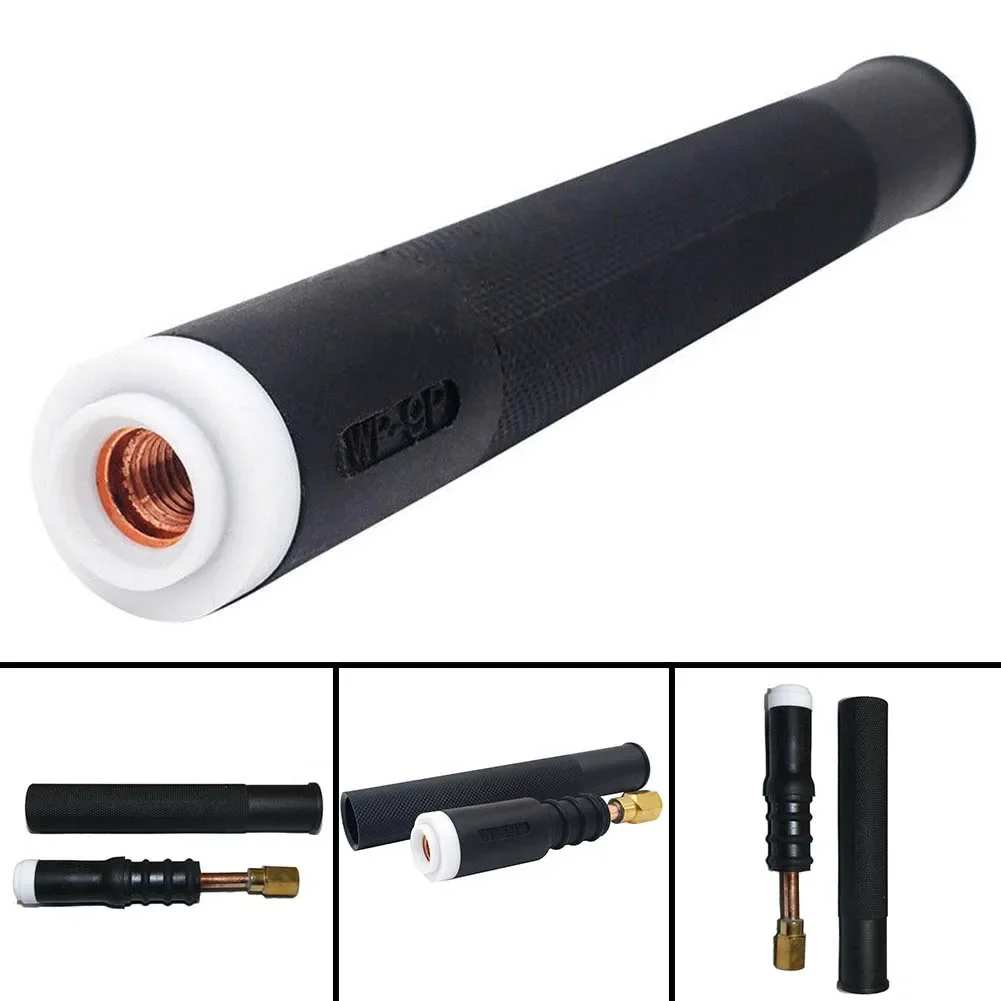 Premium Performance WP9P SR9P TIG Welding Torch Straight Handle Pencil Style Head Body Gascooled for Professional Use