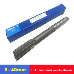 H8 W6542 HSS alesatore per macchina con gambo conico 12-40mm, gambo conico Morse per espansione del foro del mandrino della macchina utensile e taglio di precisione