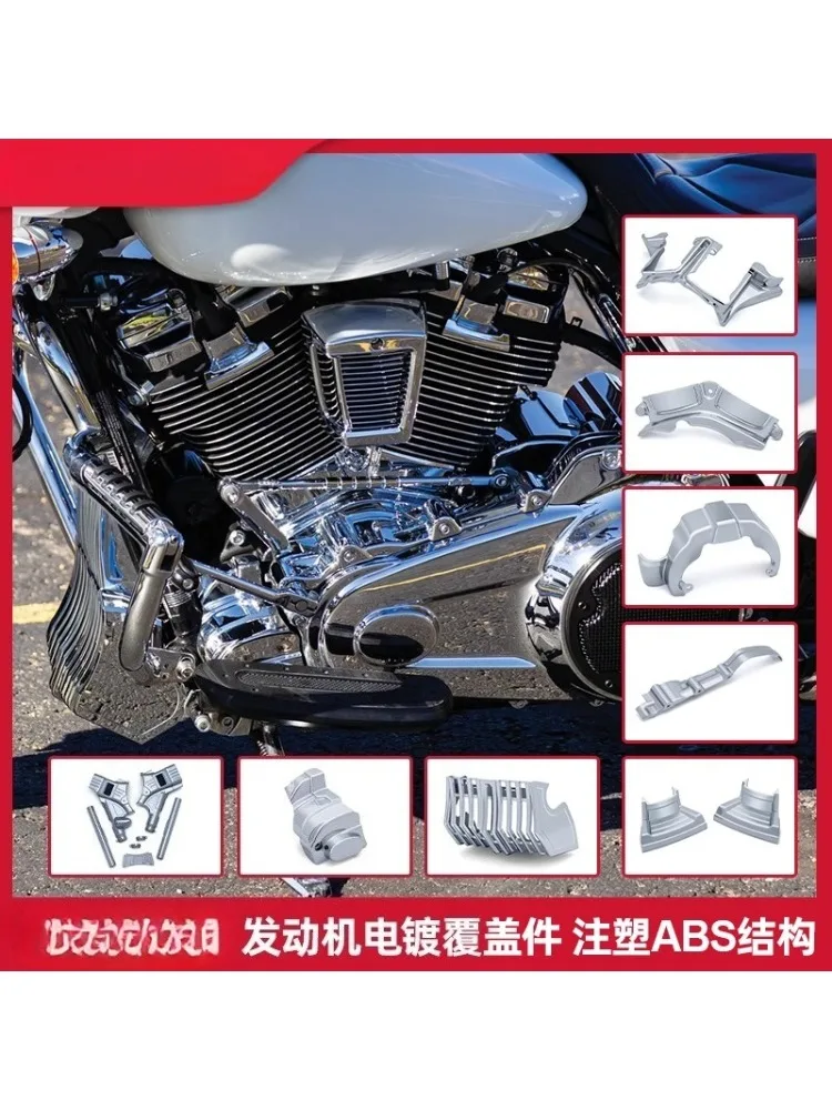 ฝาครอบตกแต่งเครื่องยนต์สามล้อเคลือบโครเมียมตัวถังไฟฟ้า