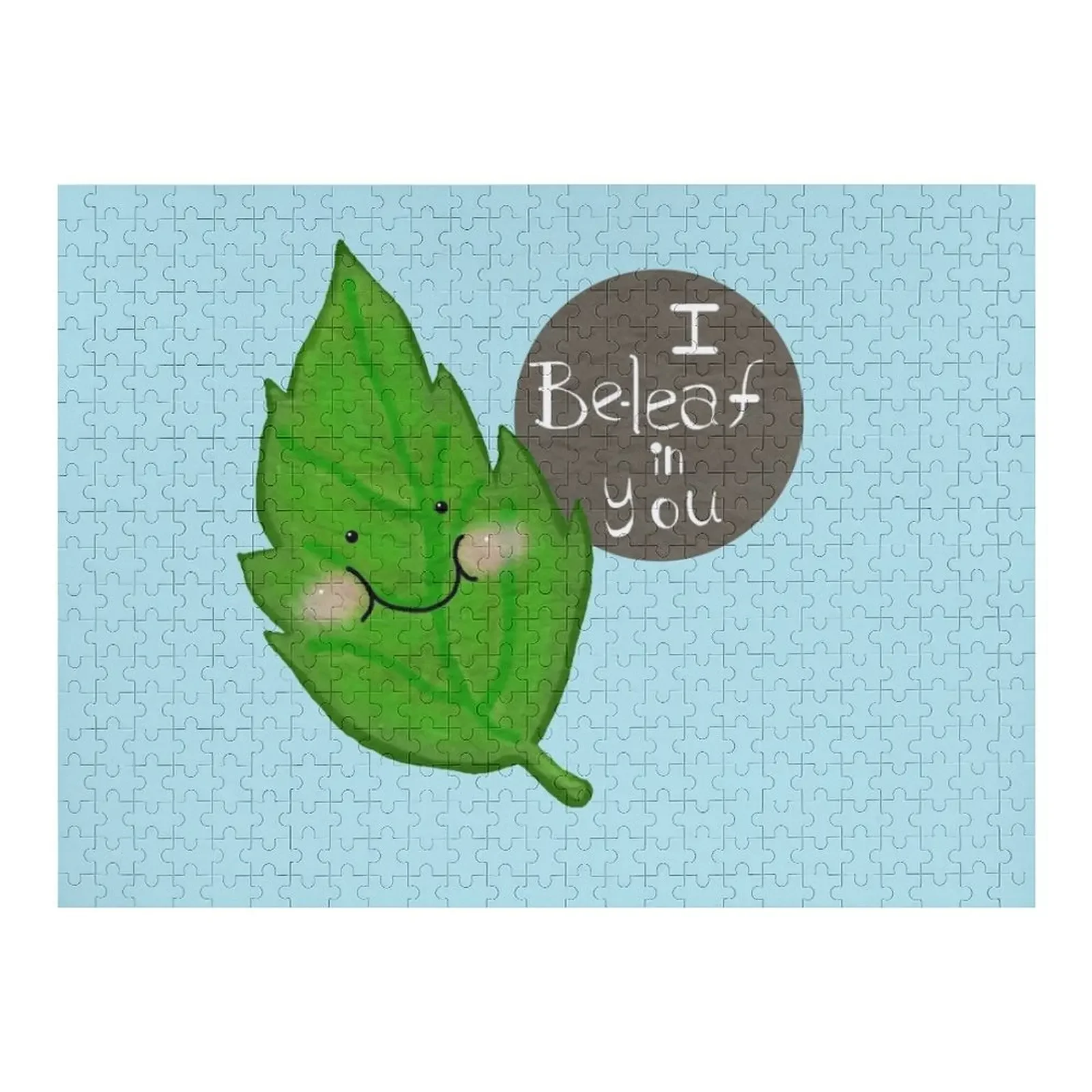 

I be-leaf in you Jigsaw Puzzle Wooden Animal Personalized Kids Gifts Puzzle