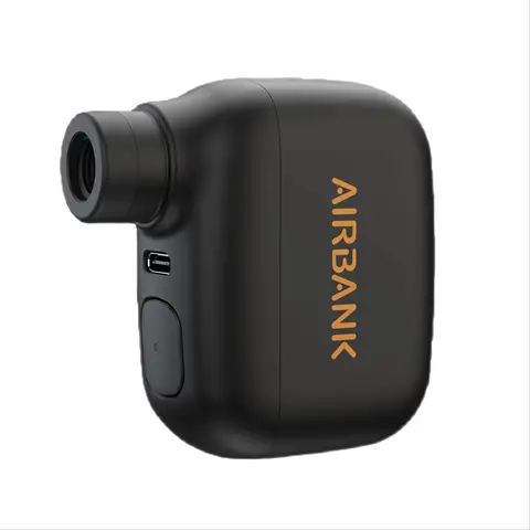 AIRBANK Pocket SE Mini Portable Electric Pump For Bicycle Cordless Tire Presta Schrader Valve Bike Accessories Fast Charging