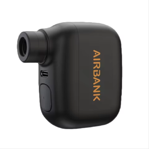 AIRBANK Pocket SE Mini Portable Electric Pump For Bicycle Cordless Tire Presta Schrader Valve Bike Accessories Fast Charging