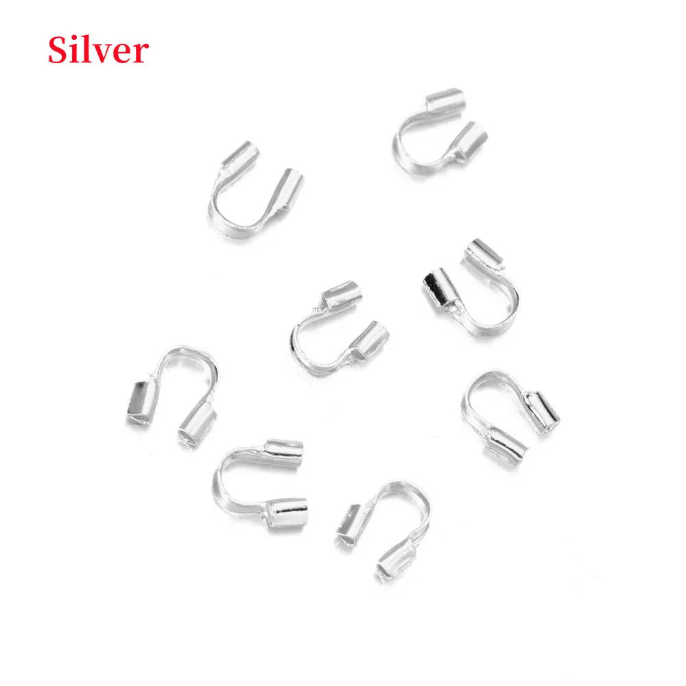 Wire Protectors for Jewellery Making, 4.5x4mm