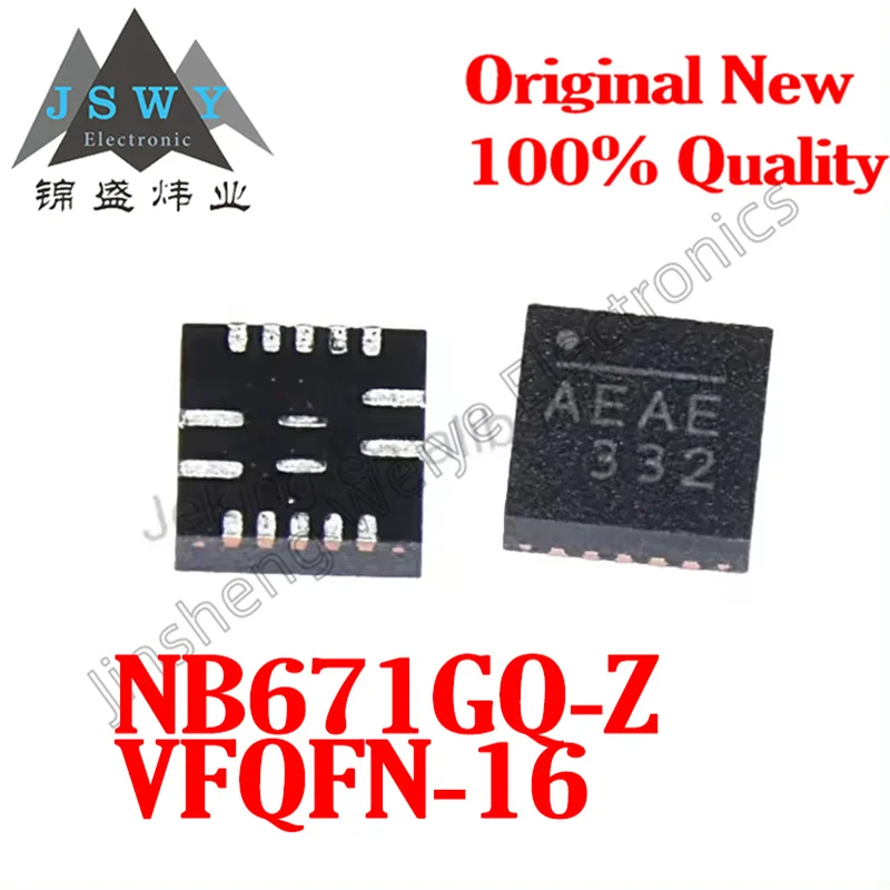 

(5/20 pieces) NB671GQ-Z AEAE QFN-16 Buck Converter Chip Brand New Original Stock Electronics