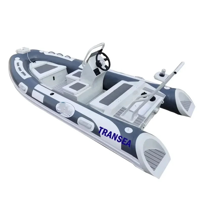for Hedia 13ft Orca Hypalon RIB Boat 390 Inflatable with Aluminum Hull High Performance Fishing Diving Tender