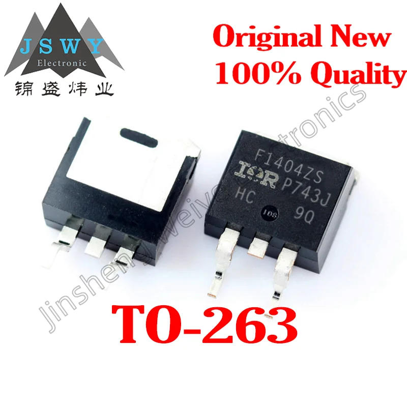 

(5-10 pcs) AUIRF1404ZSTRL RF1404ZS F1404ZS TO-263 40V 150A Genuine in stock Fast shipping!