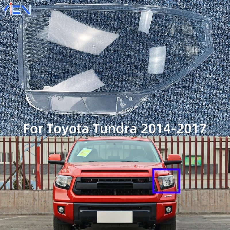 

For Toyota Tundra 2014 2015 2016 2017 Car Interior Replacement Parts Headlight Rubber Cover Transparent Anti-UV And Anti-Aging