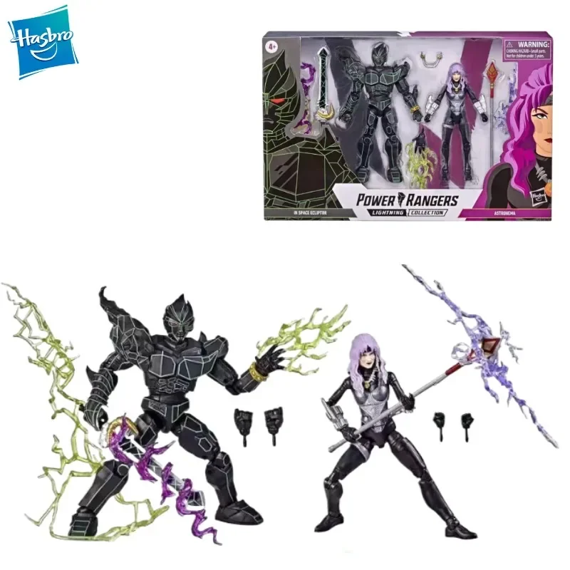 New Original Hasbro Power Rangers Lightning Collection in Space Ecliptor and Astronema Action Figure Toys Gift Model