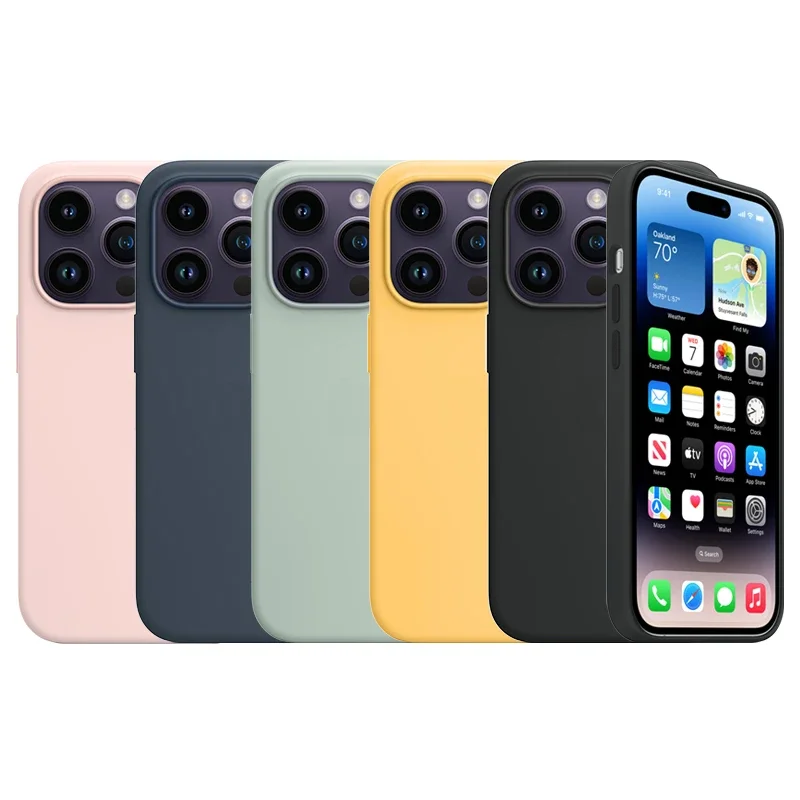 Original Quality Liquid Silicone for Magsafe Case for IPhone