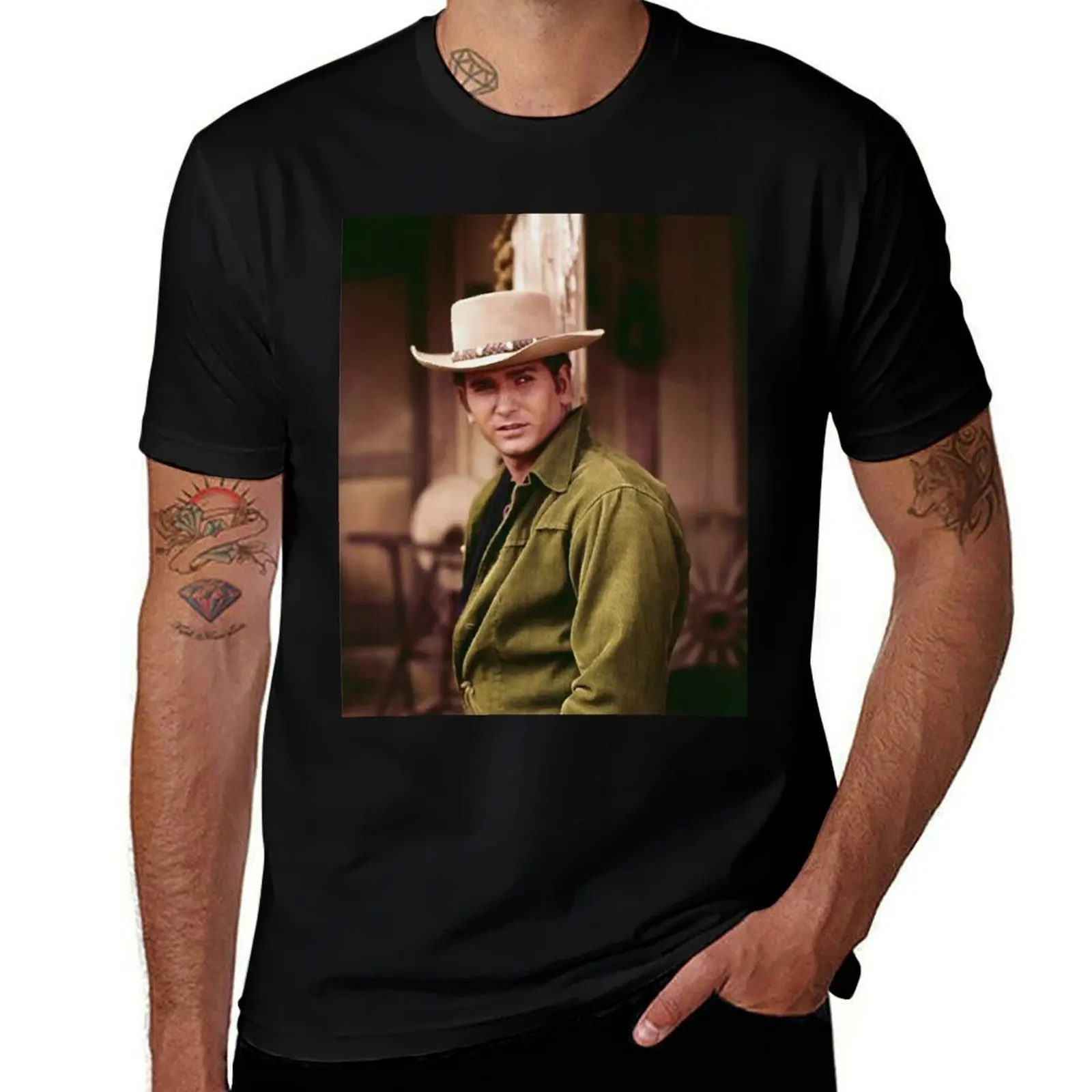 VINTAGE joe bonanza T-Shirt Festival Casual Short Sleeve